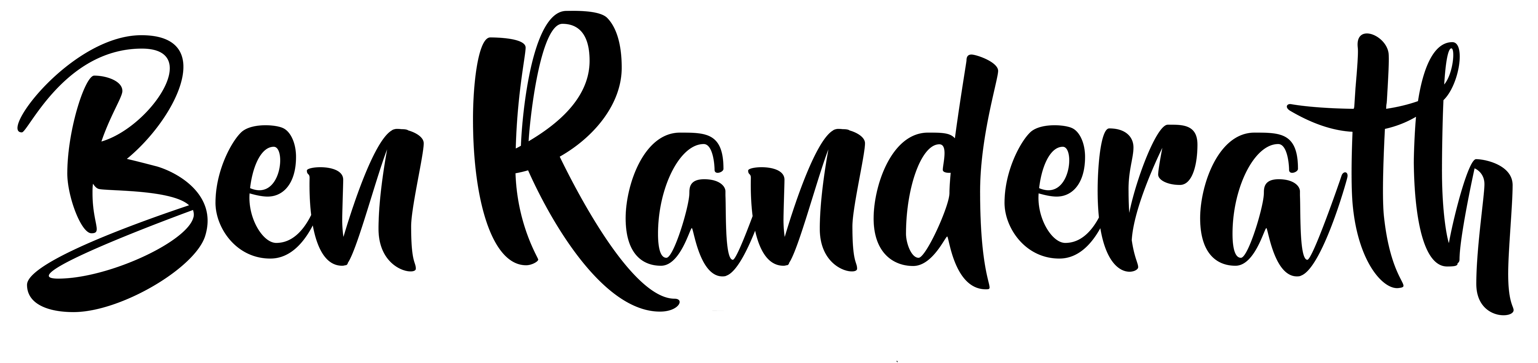 Ben Randerath Logo Schwarz